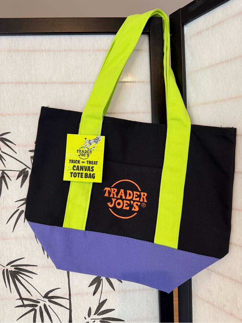 💜🎃Trader Joes Halloween Mini Tote🎃💜